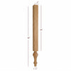 VL1101P Grand Plain Traditional Furniture Vanity Leg