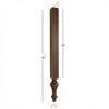 VL1101P Grand Plain Traditional Furniture Vanity Leg