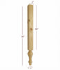 VL1101P Grand Plain Traditional Furniture Vanity Leg