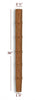 VL56250P Small Straight Bamboo Vanity Leg