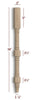 VL58200P Small Huntington Traditional Vanity Leg
