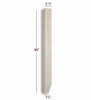 VL98275P-2ST - Slender Shaker Vanity Leg with Tapered Foot