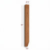 VL98275P-2ST - Slender Shaker Vanity Leg with Tapered Foot