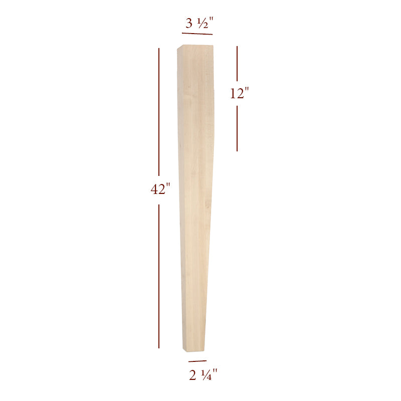 BAR3350-2ST Cosmo Two Sided Taper Kitchen Bar Post – Timber Wolf Forest ...